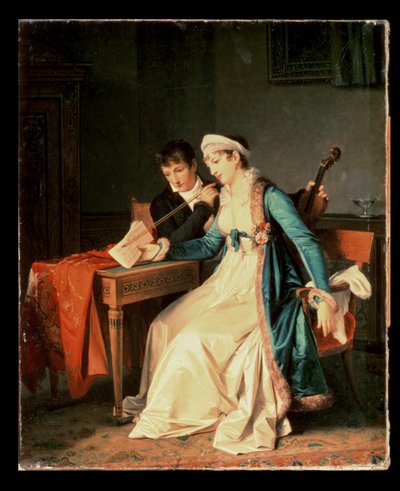 Die Musikstunde, 1790 von Baron François Pascal Simon Gérard